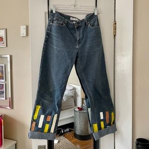 Vintage painted jeans (Tommy Hilfiger)